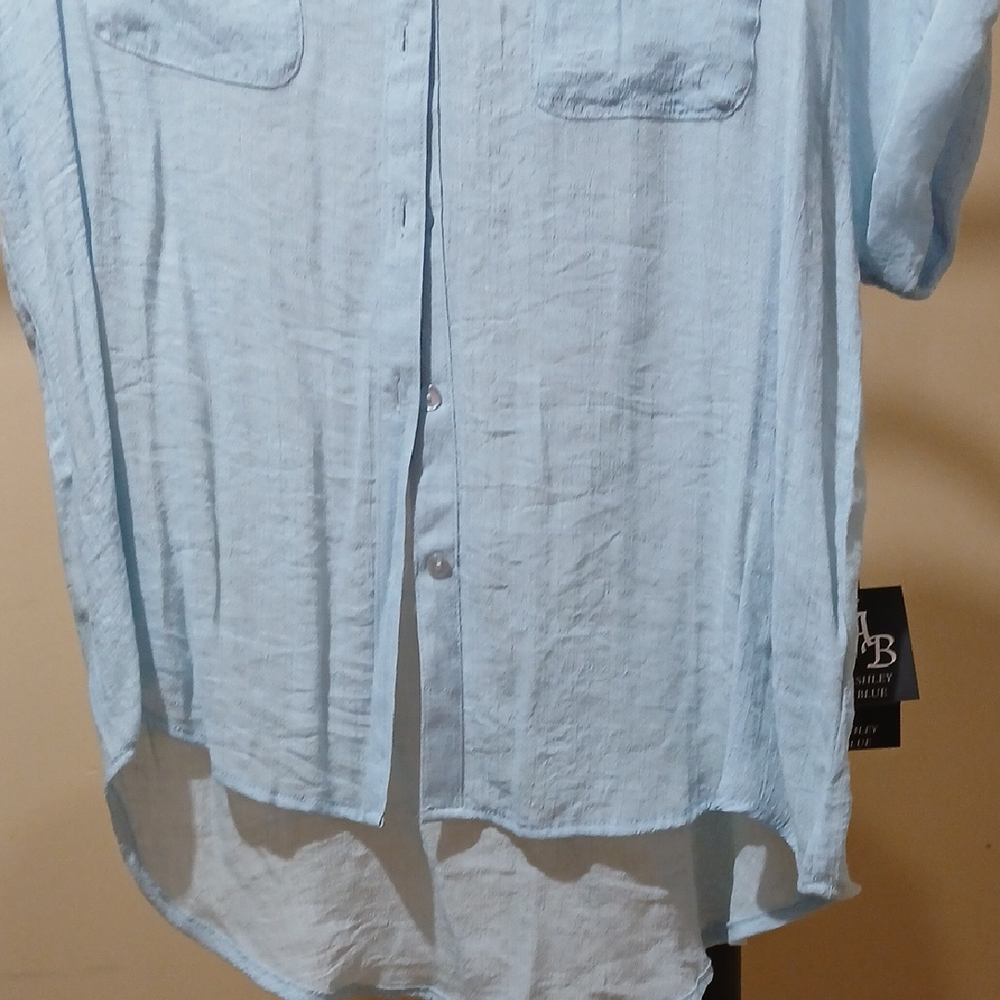 Ashley Blue Sky-Hued Shirt - Picture 5 of 6